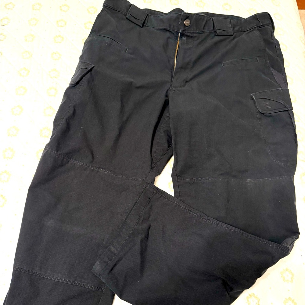 5.11 Tactical Men’s Black Pants size 38x32